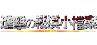 進擊の崧淇小檔案 (attack on titan)