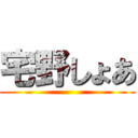 宅野しょあ ()