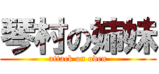 琴村の姉妹 (attack on oden)