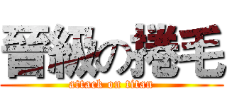 晉級の捲毛 (attack on titan)