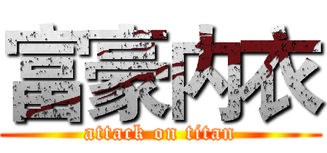 富豪内衣 (attack on titan)