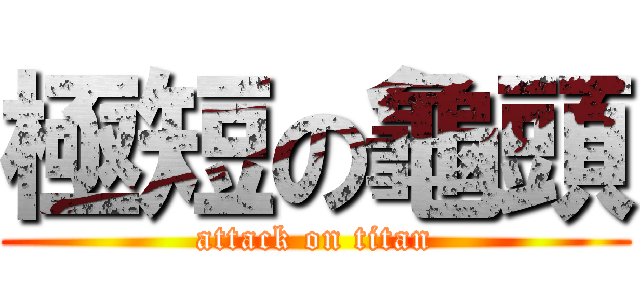 極短の龜頭 (attack on titan)