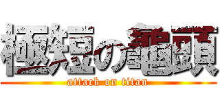 極短の龜頭 (attack on titan)