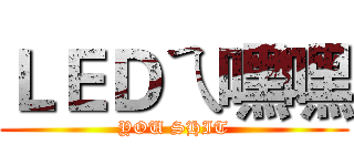 ＬＥＤㄟ嘿嘿 (YOU SHIT)