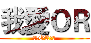 我愛ＯＲ (我愛OR車隊)