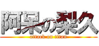 阿呆の梨久 (attack on titan)