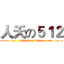 人夭の５１２ (attack on titan)