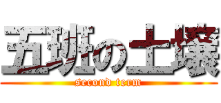 五班の土壌 (second term)