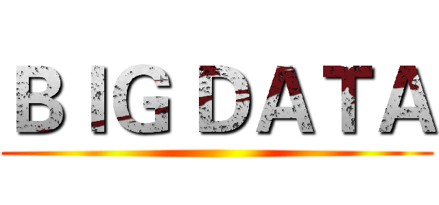 ＢＩＧ ＤＡＴＡ ()