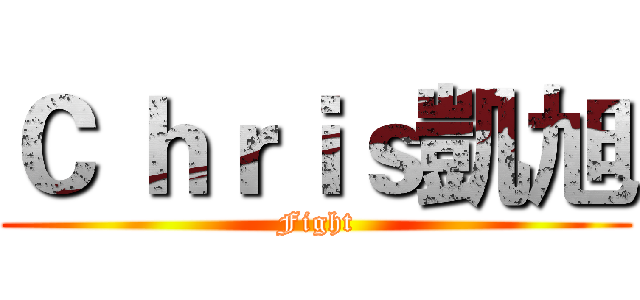 Ｃ ｈｒｉｓ凱旭 (Fight)