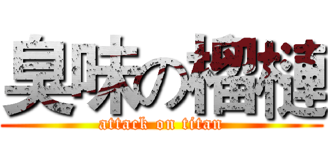 臭味の榴槤 (attack on titan)
