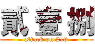 貳 壹 捌 (attack on 218)