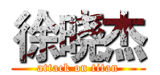 徐晓杰 (attack on titan)