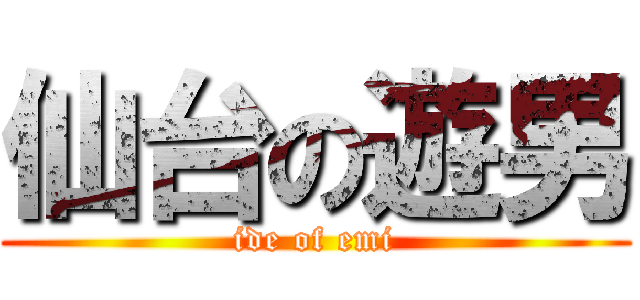 仙台の遊男 (ide of emi)