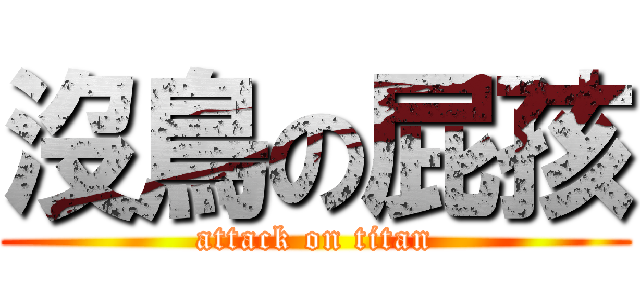 沒鳥の屁孩 (attack on titan)