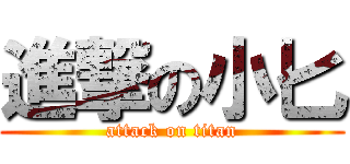 進撃の小匕 (attack on titan)