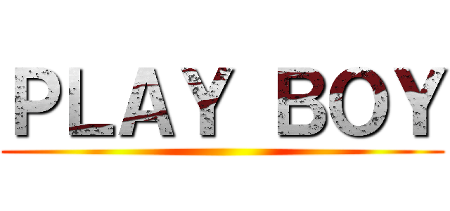 ＰＬＡＹ ＢＯＹ ()