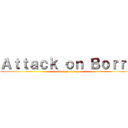 Ａｔｔａｃｋ ｏｎ Ｂｏｒｒｙ (attack on borry)