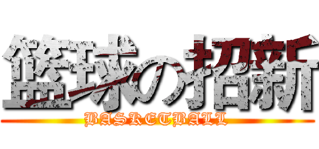 篮球の招新 (BASKETBALL)