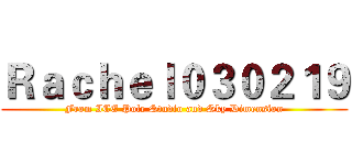 Ｒａｃｈｅｌ０３０２１９ (From ICE Pole Studio and Sky Dimension)