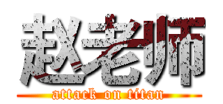 赵老师 (attack on titan)