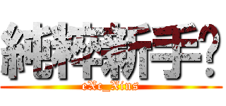 純粹新手™ (eXc_Xins)
