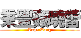 秉豐姦曉蕾 (Rape Wang)