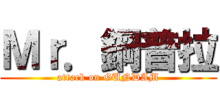 Ｍｒ．鋼普拉 (attack on GUNDAM)