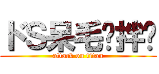 ドＳ呆毛酱拌饭 (attack on titan)