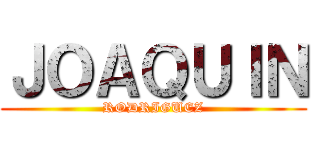 ＪＯＡＱＵＩＮ (RODRIGUEZ)