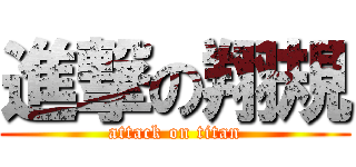 進撃の翔規 (attack on titan)