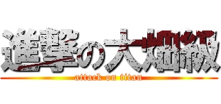 進撃の大畑級 (attack on titan)