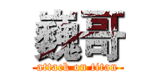 巍哥 (attack on titan)