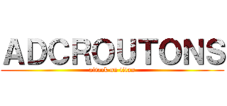 ＡＤＣＲＯＵＴＯＮＳ (attack on titan)