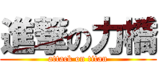 進撃の力橋 (attack on titan)