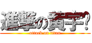 進撃の黄宇聪 (attack on titan)