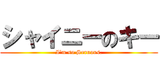 シャイニーのキー (I\'m so Seruous.)