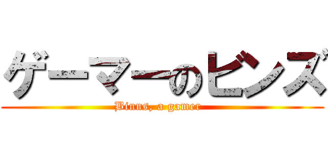 ゲーマーのビンズ (Binns, a gamer  )