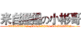 来自猩猩の小彬哥 (EVOLUTION FROM APES TO BINBIN)