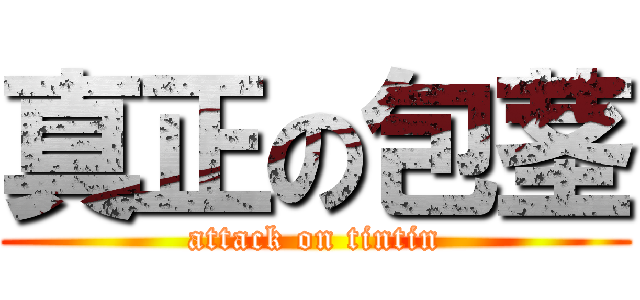 真正の包茎 (attack on tintin)