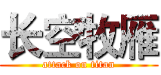 长空牧雁 (attack on titan)
