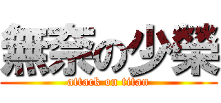 無奈の少榮 (attack on titan)