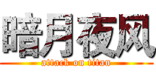 暗月夜风 (attack on titan)