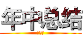 年中总结 (廖晓敬)