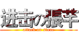 进击の張芊 (attack on stone)