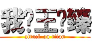 我爱王艺臻 (attack on titan)