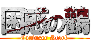 困惑の鸛 (Confused Stork)