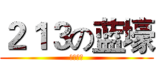 ２１３の蓝壕 (笑而不语)