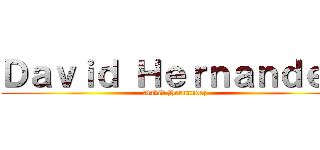 Ｄａｖｉｄ Ｈｅｒｎａｎｄｅｚ (David Hernandez)