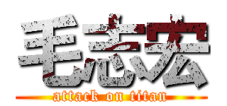 毛志宏 (attack on titan)